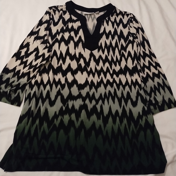 Susan Graver top, size L - Picture 1 of 2